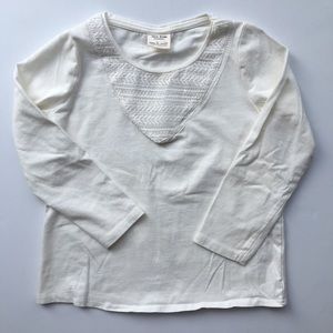 Zara Kids Ivory Shirt